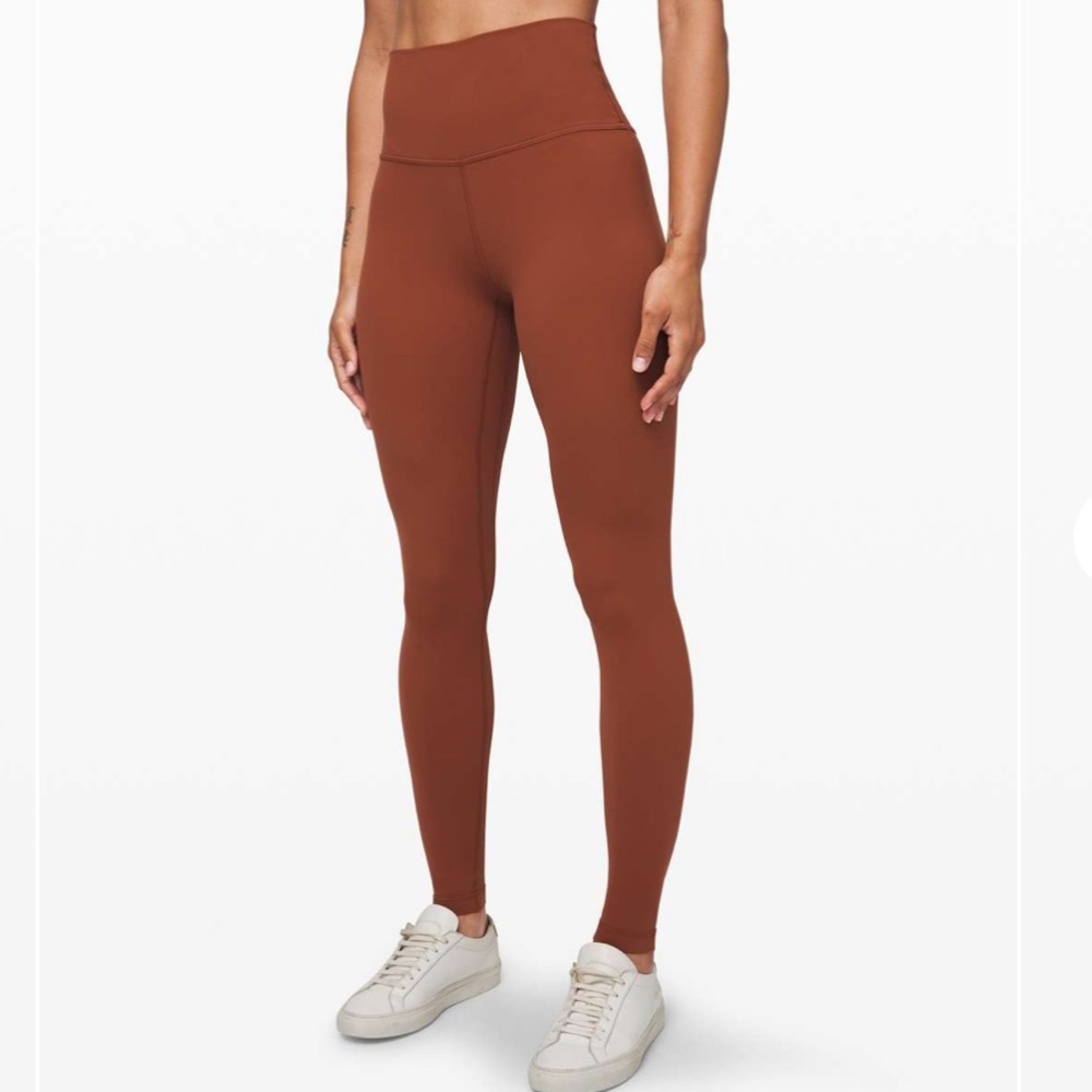 RARE Lululemon Align pants rustic clay